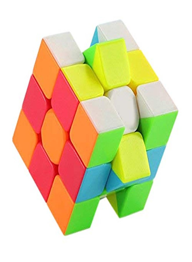 إندوس باي مكعب إندوس باي® 3 × 3 × 3 بدون ملصقات، لعبة ألغاز مكعب السرعة السحري - Image 1